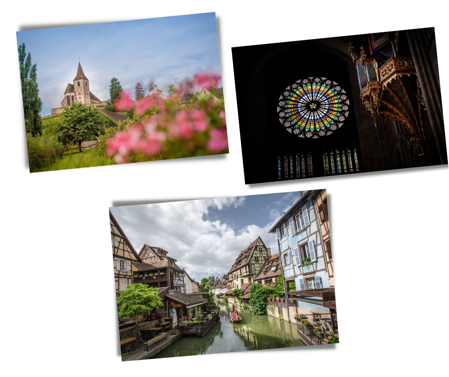 pack 3 cartes postales Alsace au choix - boutique des Kneckes - Une Fille en Alsace