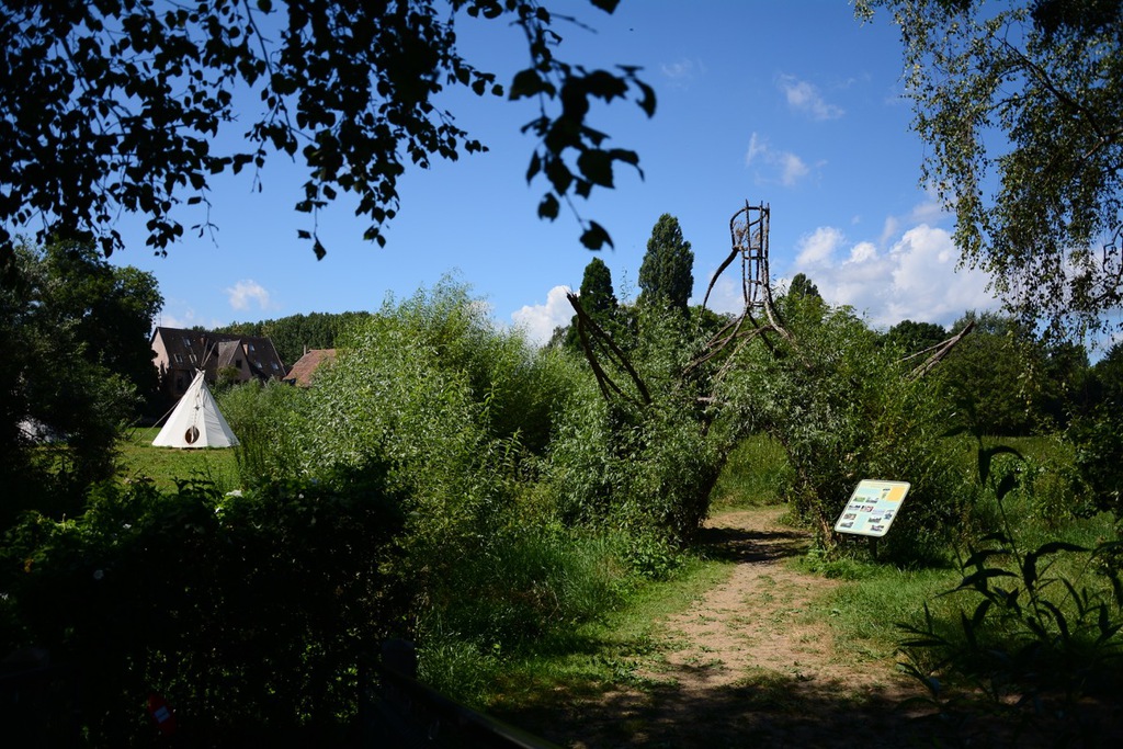 Sentier Pieds Nu Sensoried Muttersholtz Photo Céline Schnell Une Fille En Alsace