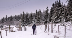 Sortie raquettes au Lac Blanc Kaysersberg Photo Céline Schnell Une Fille En Alsace