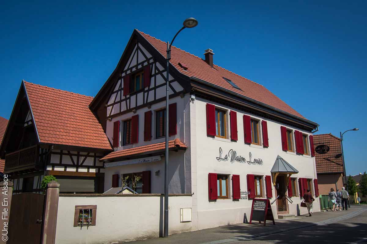 Restaurant La Maison Louise à Meistratzheim - Crédit Photo Céline Schnell Une Fille En Alsace