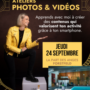 ateliers photos et video 24.09.2026