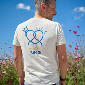 T-shirt Bretzel King - Collection Bretzel & Blush - Une Fille en Alsace