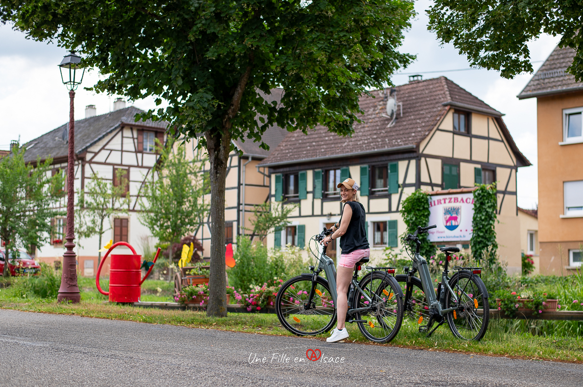 Week-end dans le Sundgau à vélo et à pied